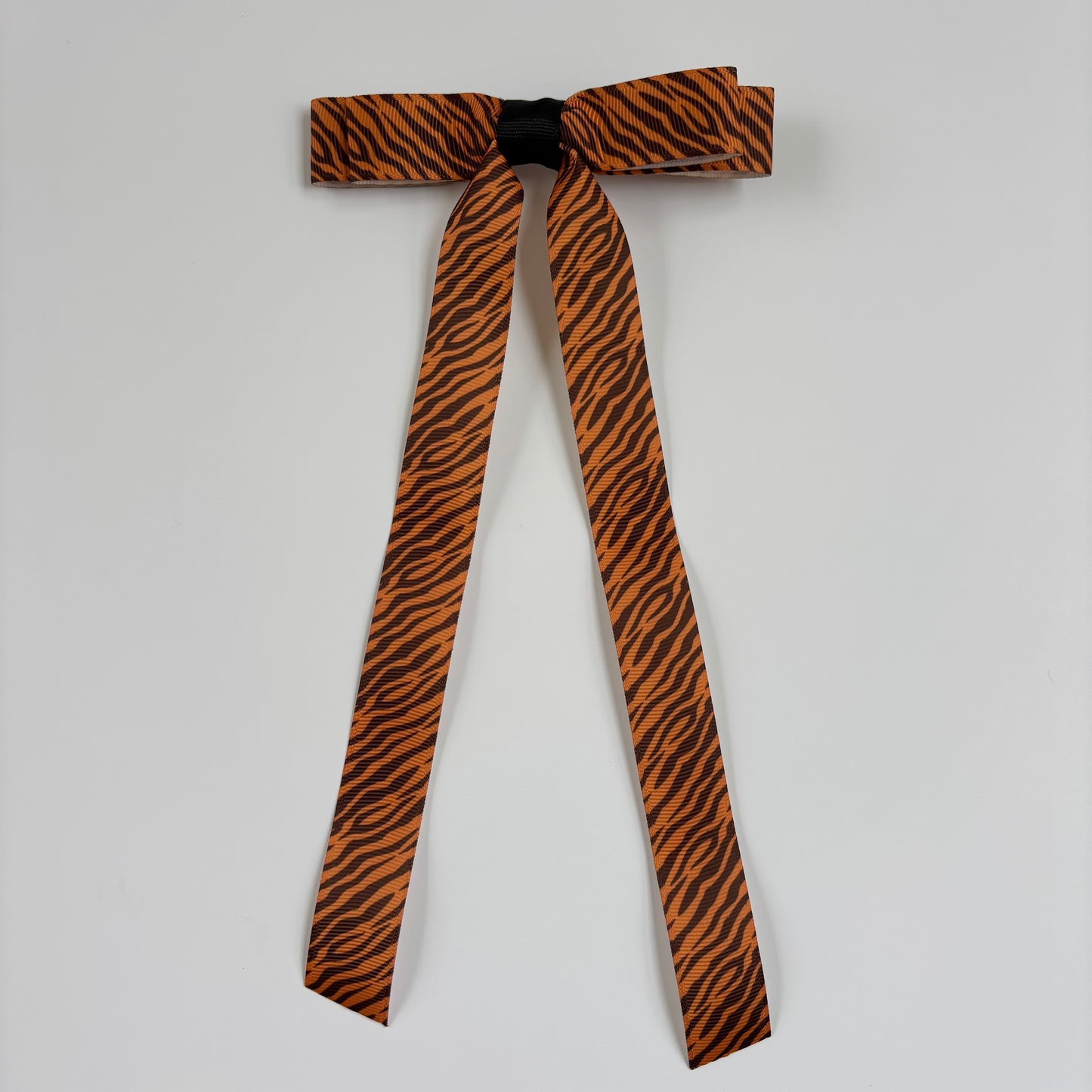 Animal Print Tiger Bow