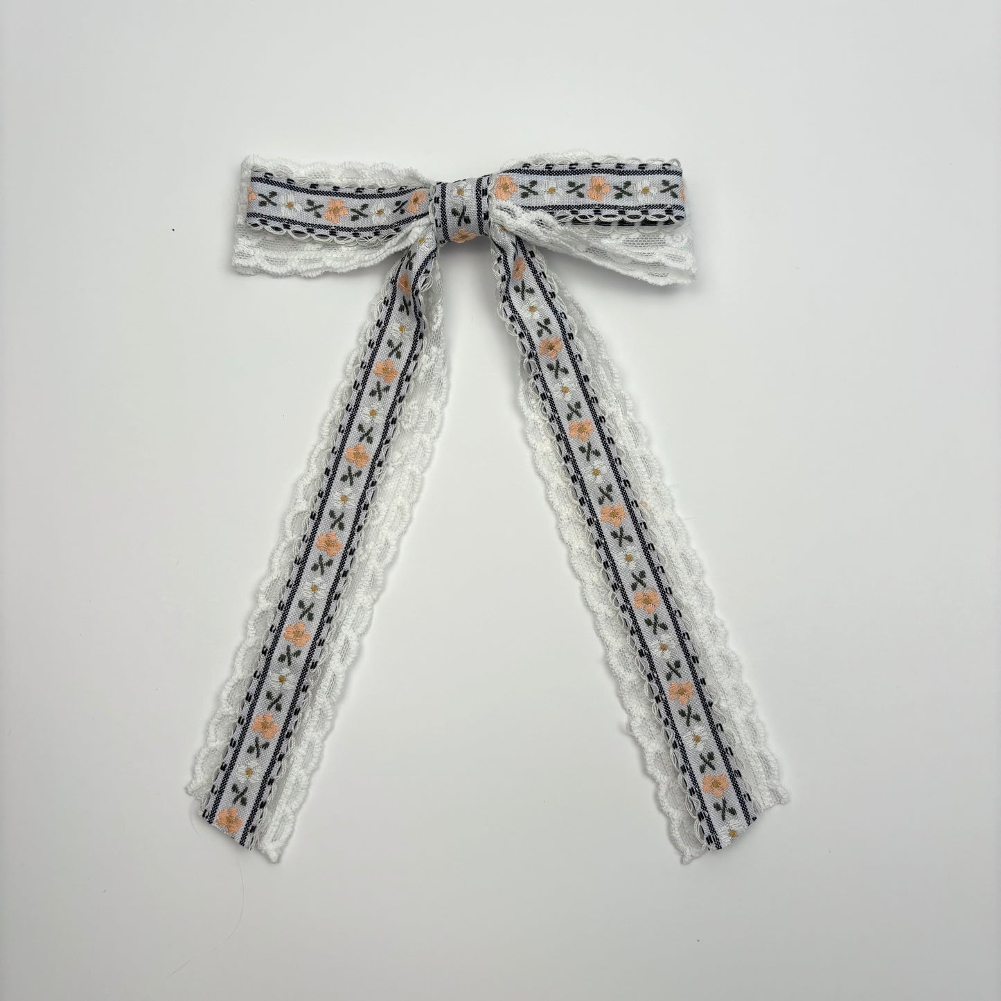 A Siri Sister X HRL Collection Layered Lace Bow