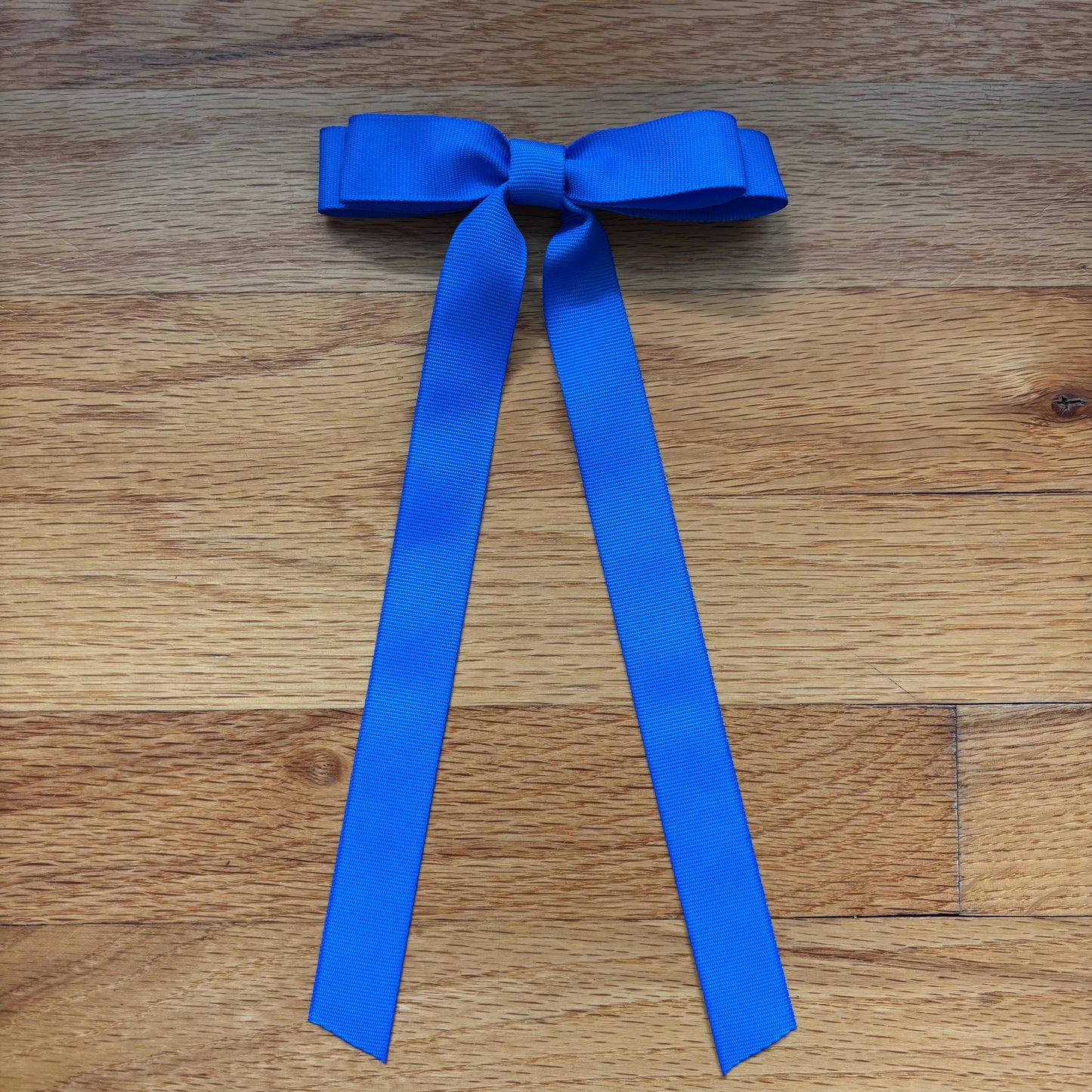 Grosgrain Electric Blue Bow