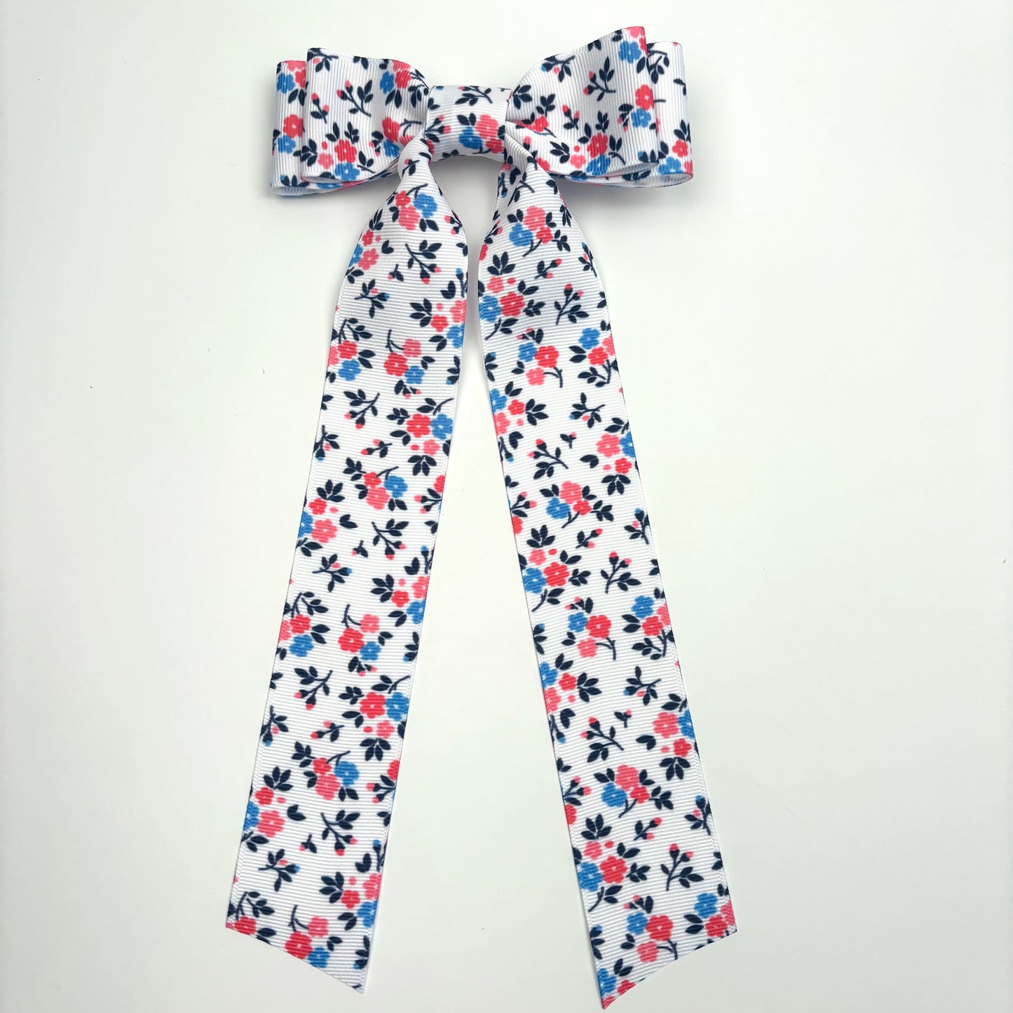 A Summer Collection Floral Print Hair Bow