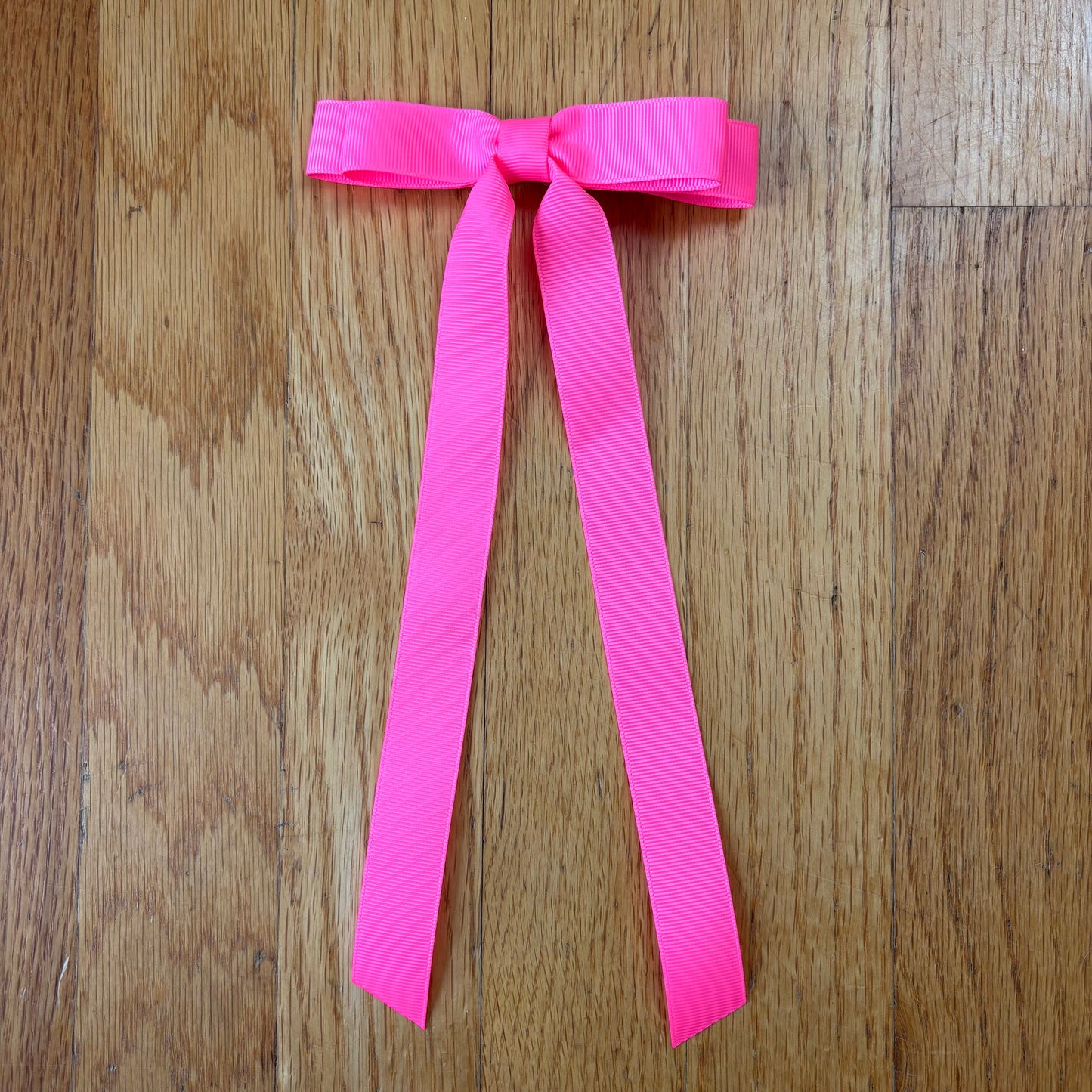 Grosgrain Bright Pink Bow