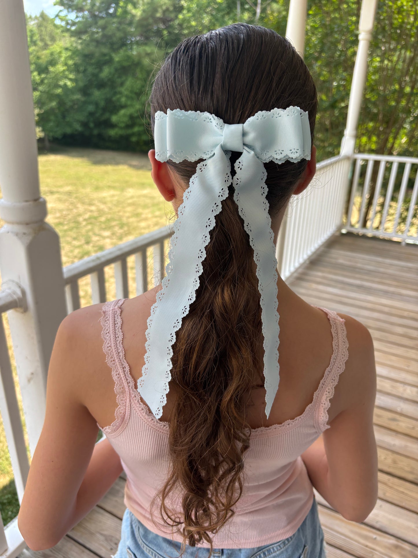 A Summer Collection Light Blue Scallop