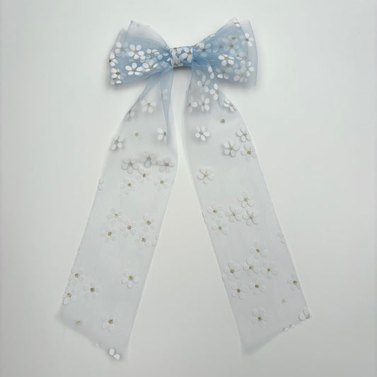 A Siri Sister X HRL Collection Daisy Mesh Bow