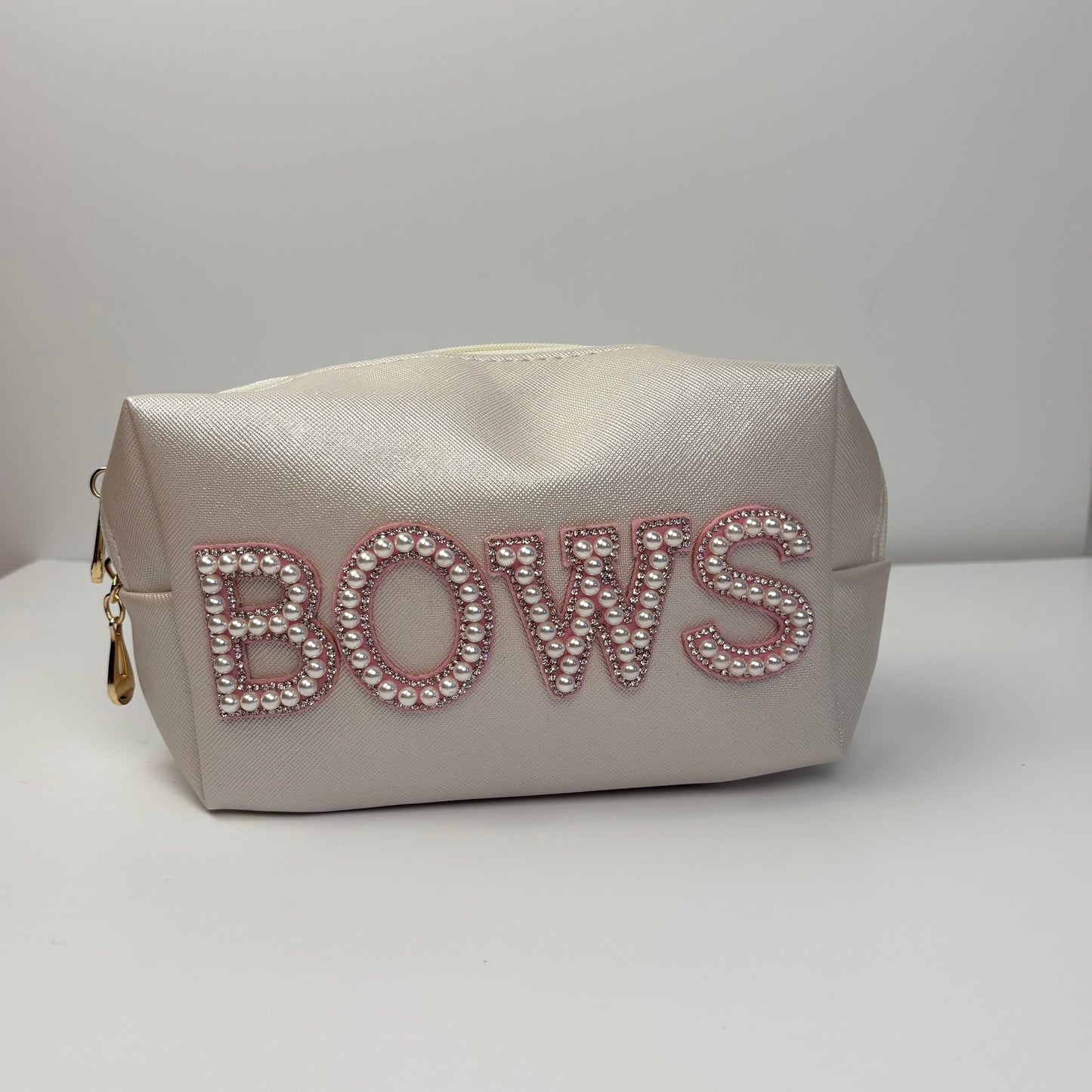 Pink Pearl Bow Bag