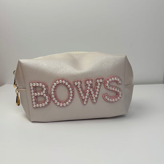 Pink Pearl Bow Bag