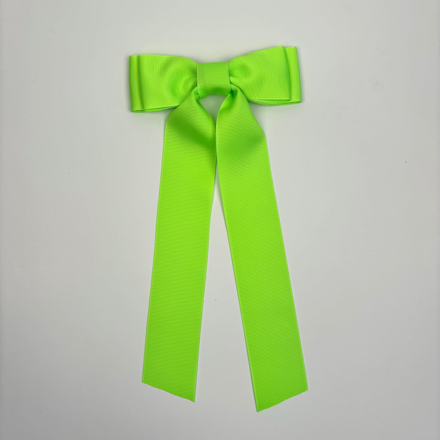 Grosgrain Neon Green Bow