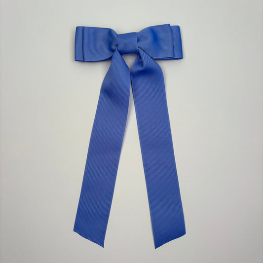 Grosgrain Periwinkle Bow