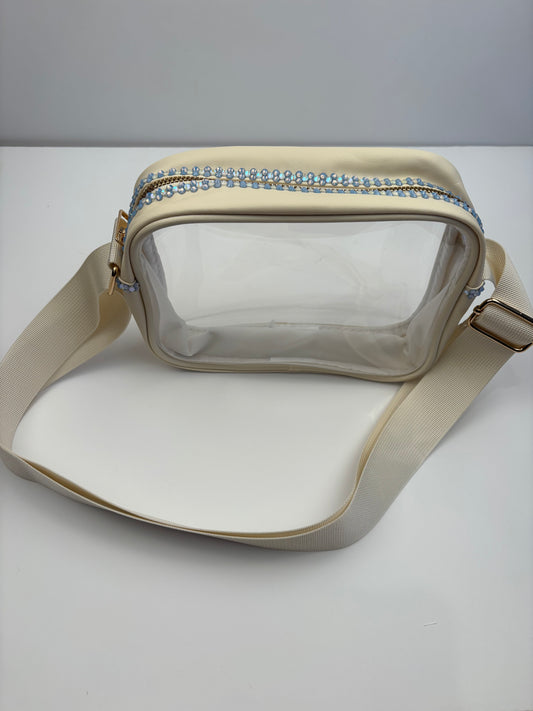 Rhinestoned Stadium Bag