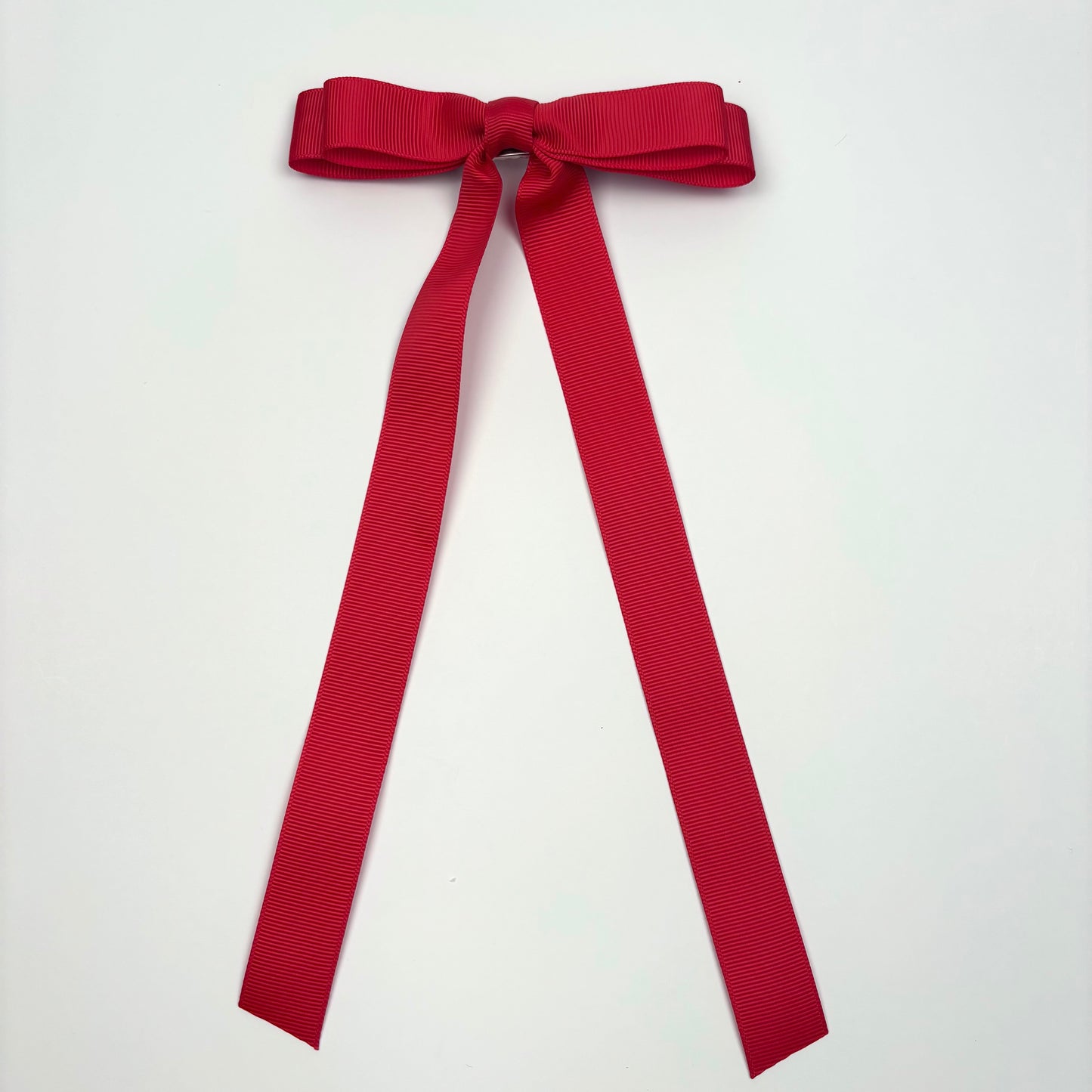 Grosgrain Red Skinny Hair Bow