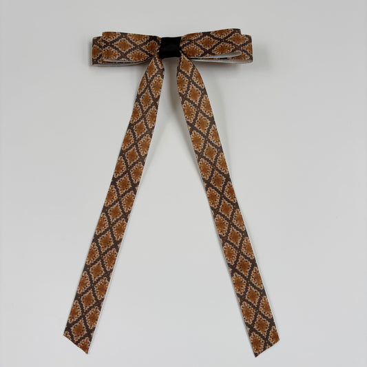 Animal Print Snake Bow