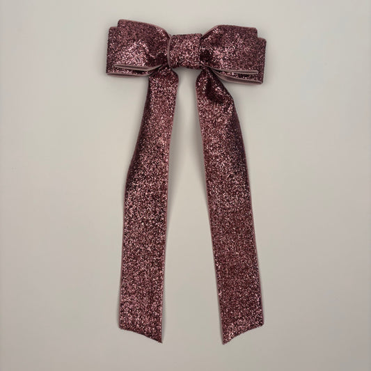Glitter Pink Bow