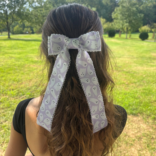 A Fall Collection Purple Ghost Print
