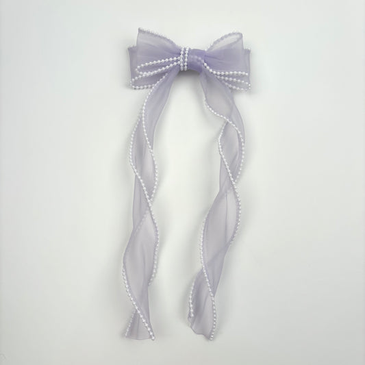 A Summer Collection Sheer Purple with Pearls