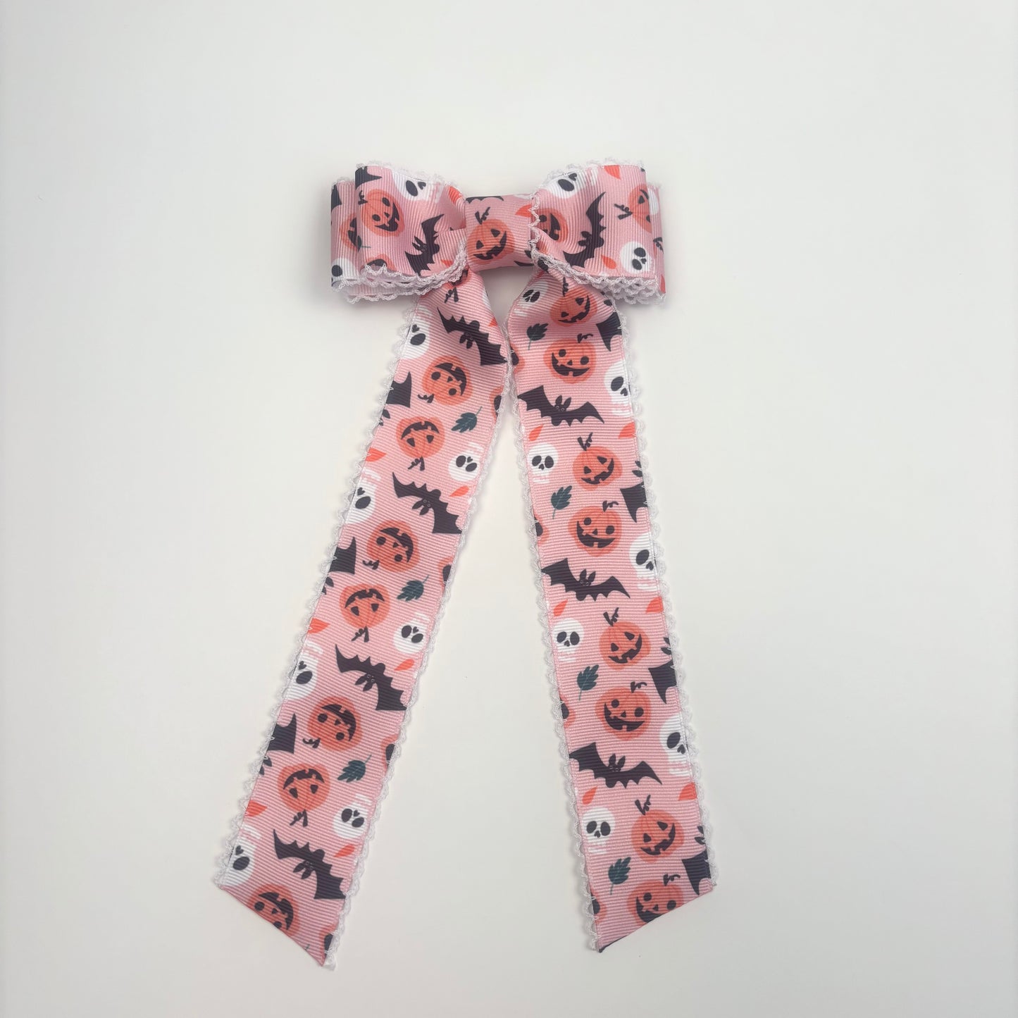 A Fall Collection Skeleton Bat Pumpkin Print