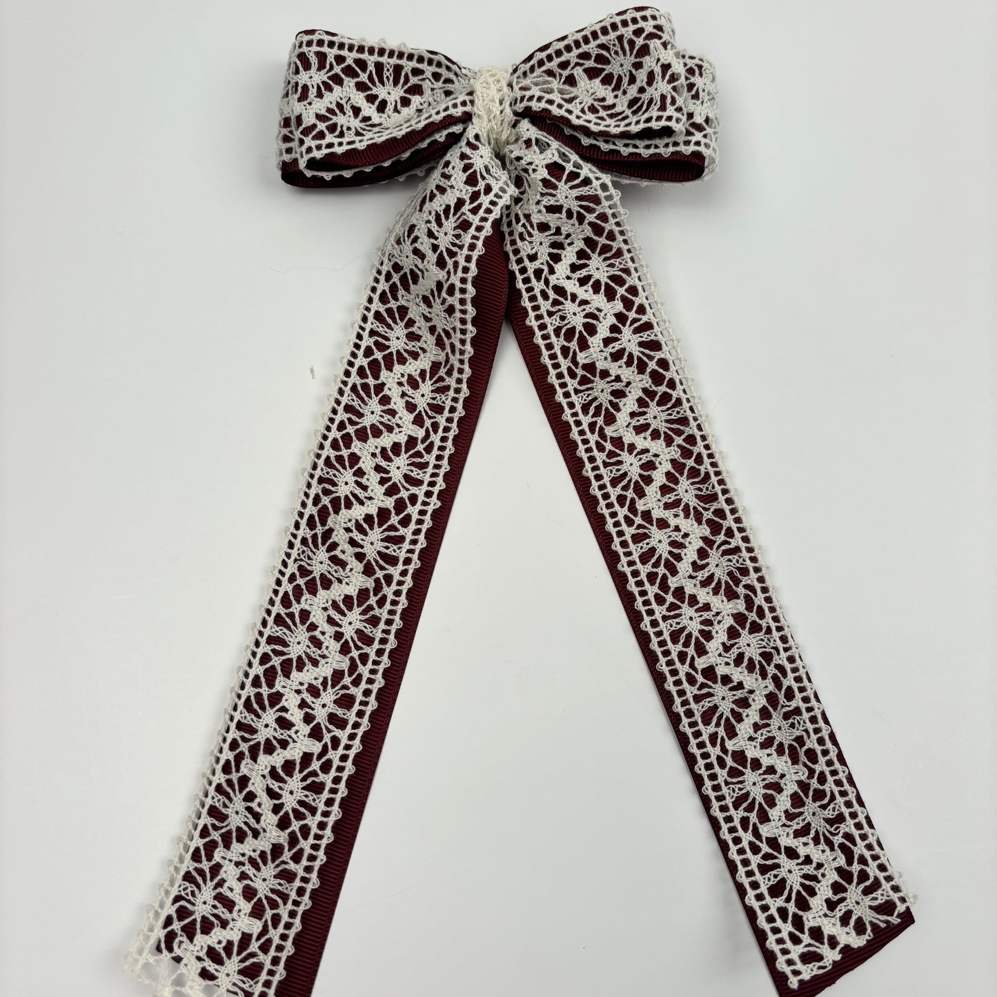 A Fall Collection Cream Lace over Chocolate Brown