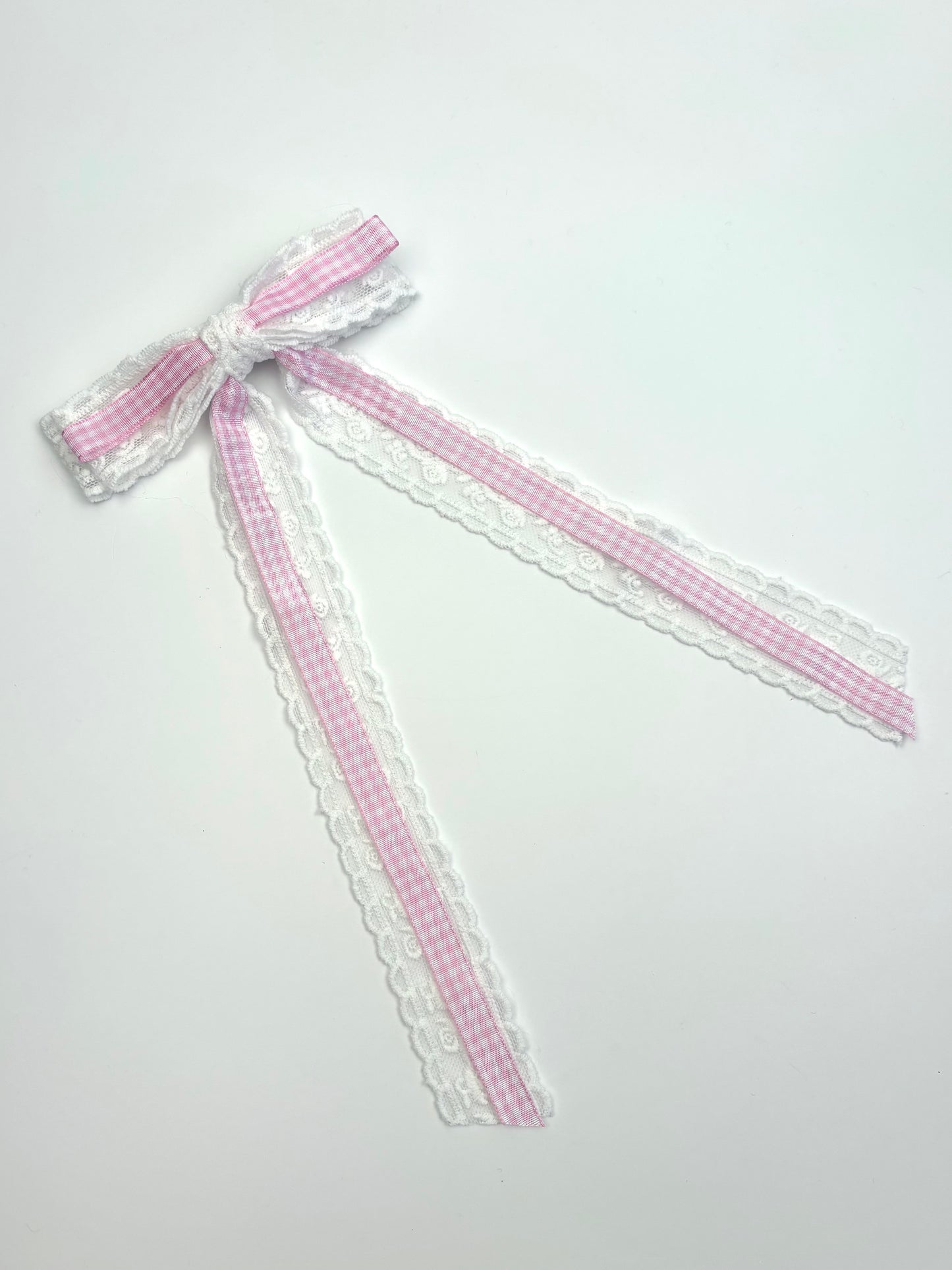 A Spring Layered Lace Bow