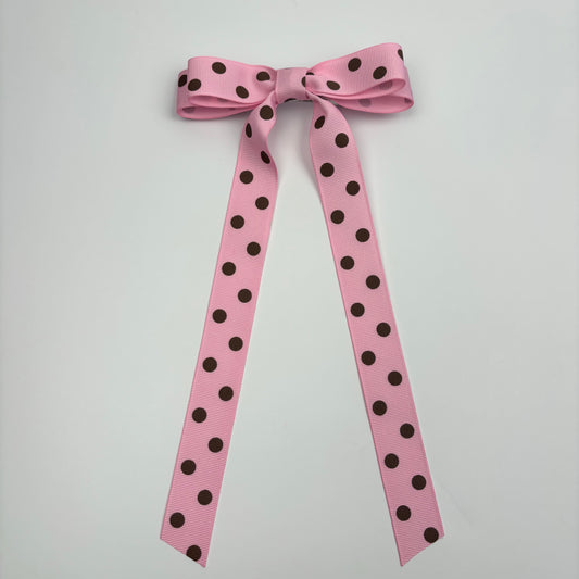 A Summer Collection Pink with Brown Dots