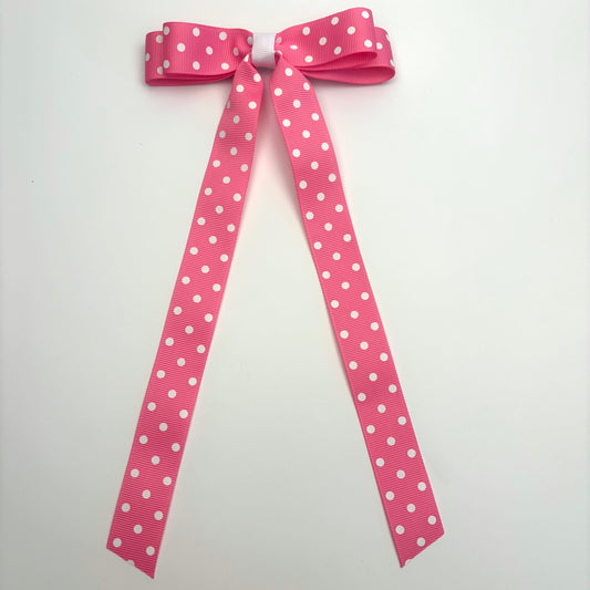 A Summer Collection Pink with White Dots with White Center