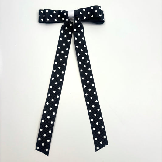 A Summer Collection Black and White Dots with White Center