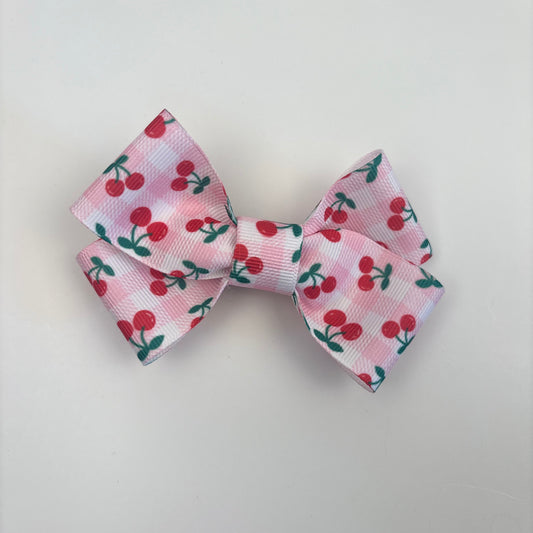 SALE- Cherry Mini Bow