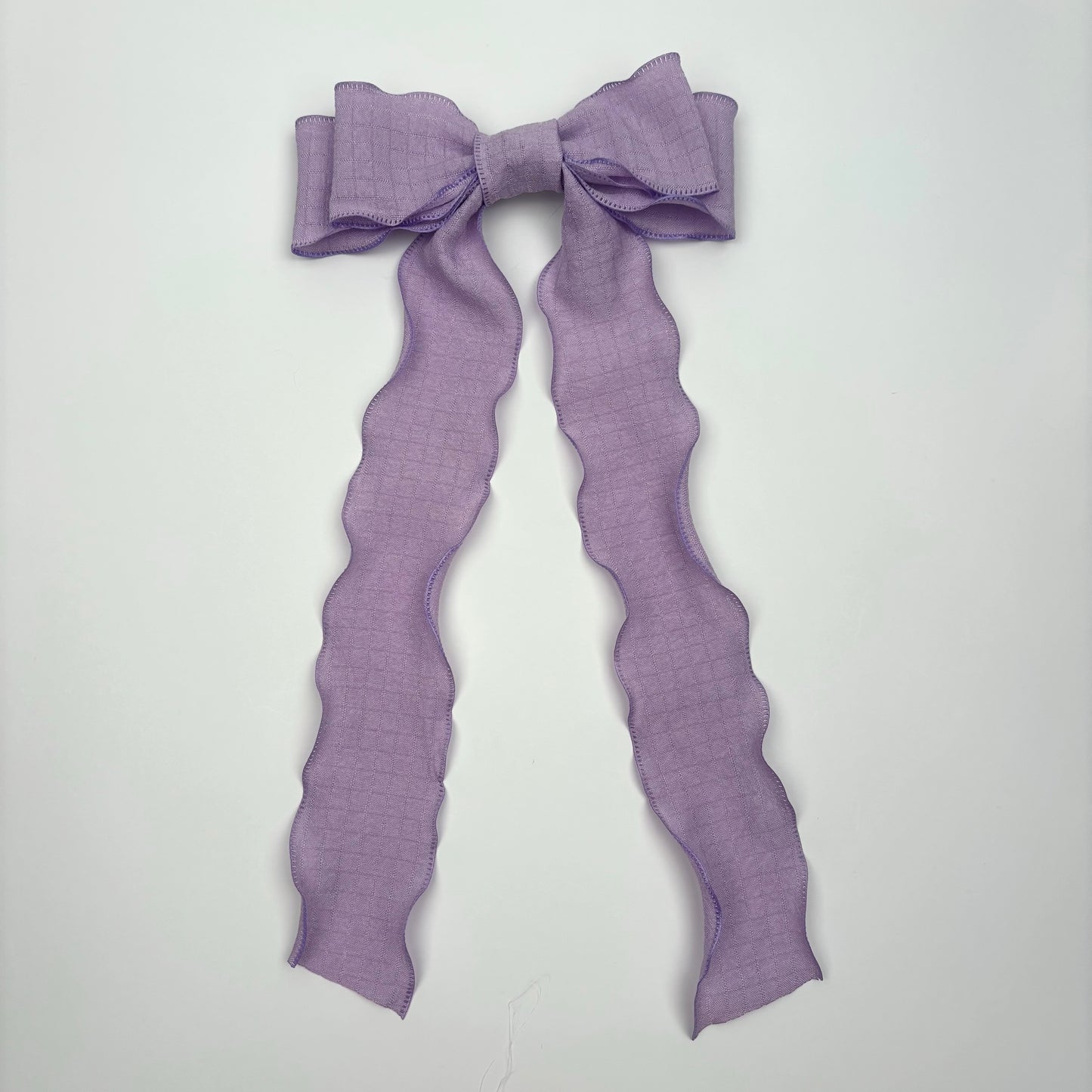 A Spring Flowy Purple Bow