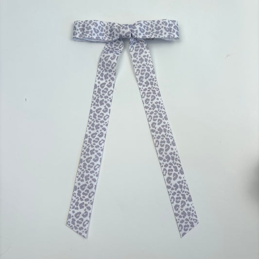 SALE- Snow Leopard Grosgrain
