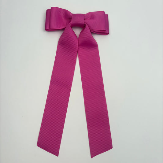 A Grosgrain Wildberry Pink Bow