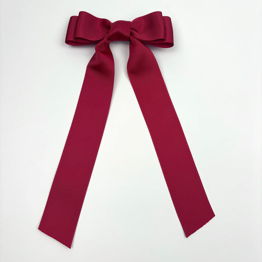 A Summer Collection Maroon Grosgrain