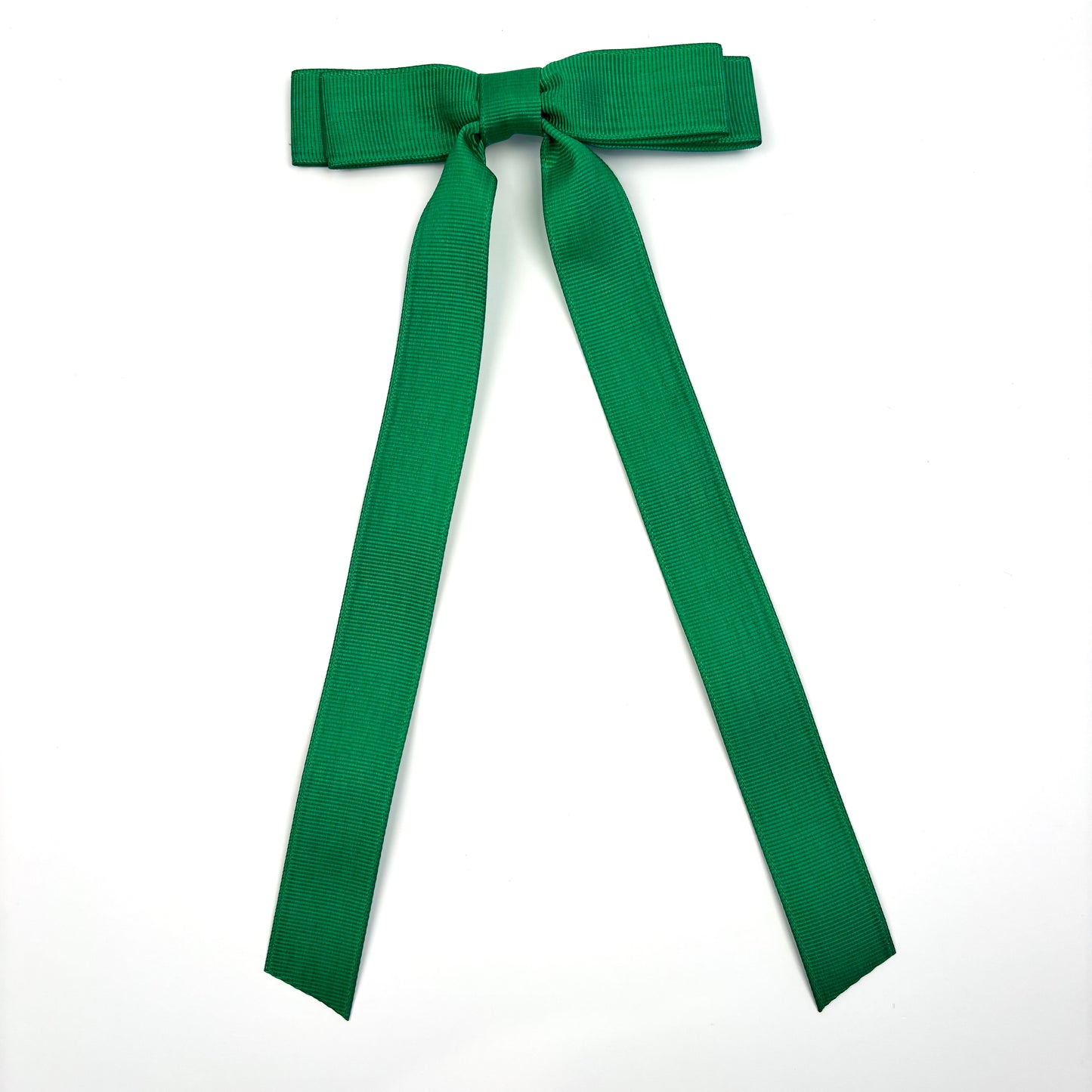 Green Grosgrain Hairbow