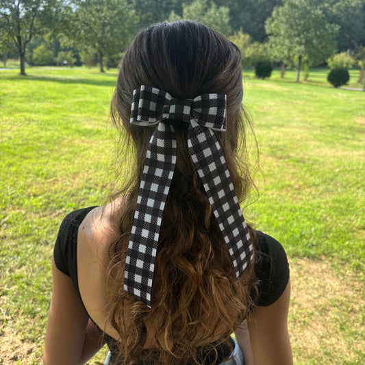 A Fall Collection Black Gingham