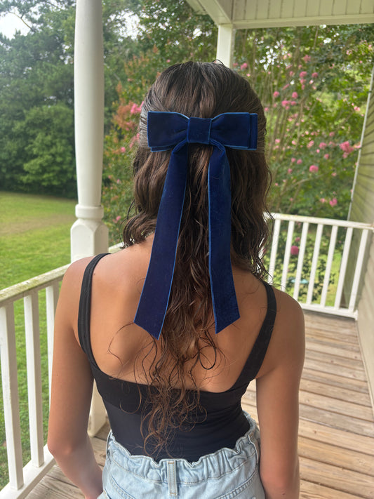 A Summer Collection Dark Blue Velvet